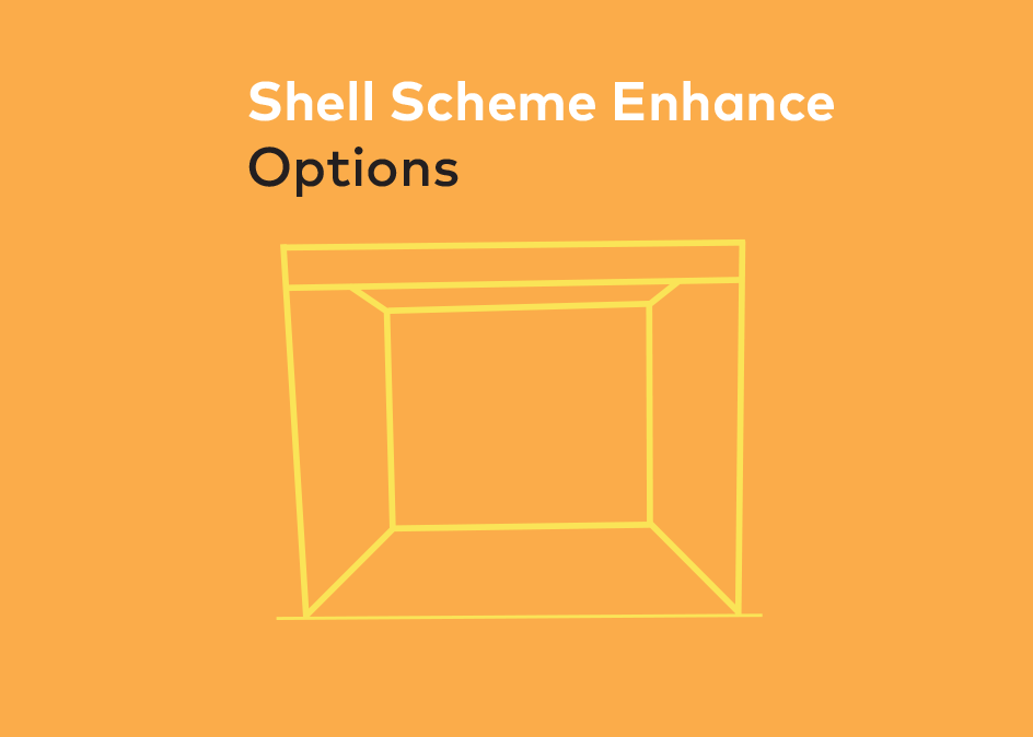 Shell Scheme Stand Design UK: Upgrade Packages ExpoDay