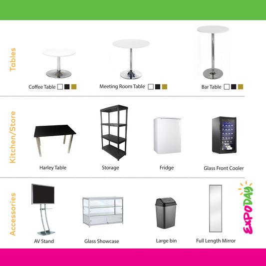 Furniture - Tables / Kitchen / Accessories