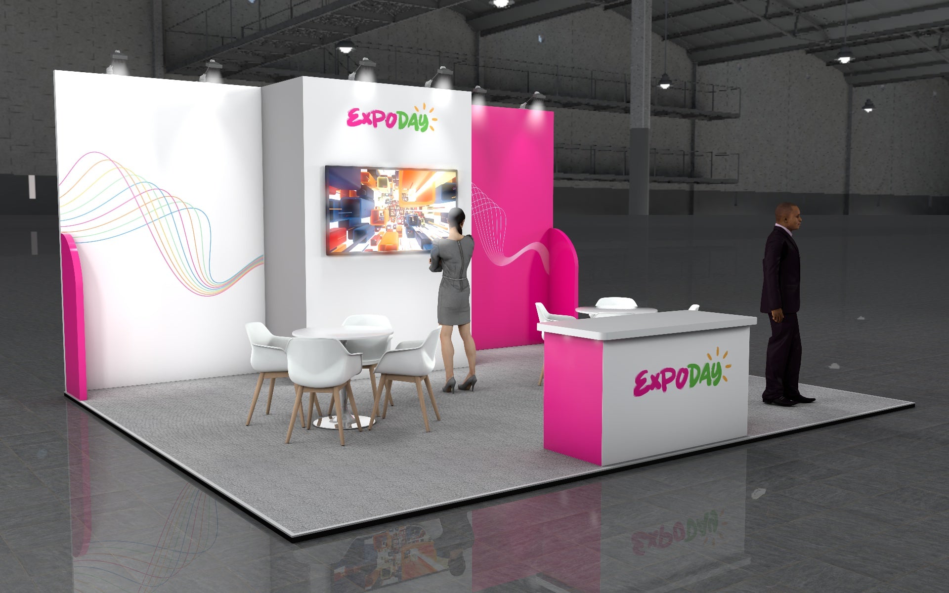 SKYLARK 1 BEMATRIX EXHIBITION STAND