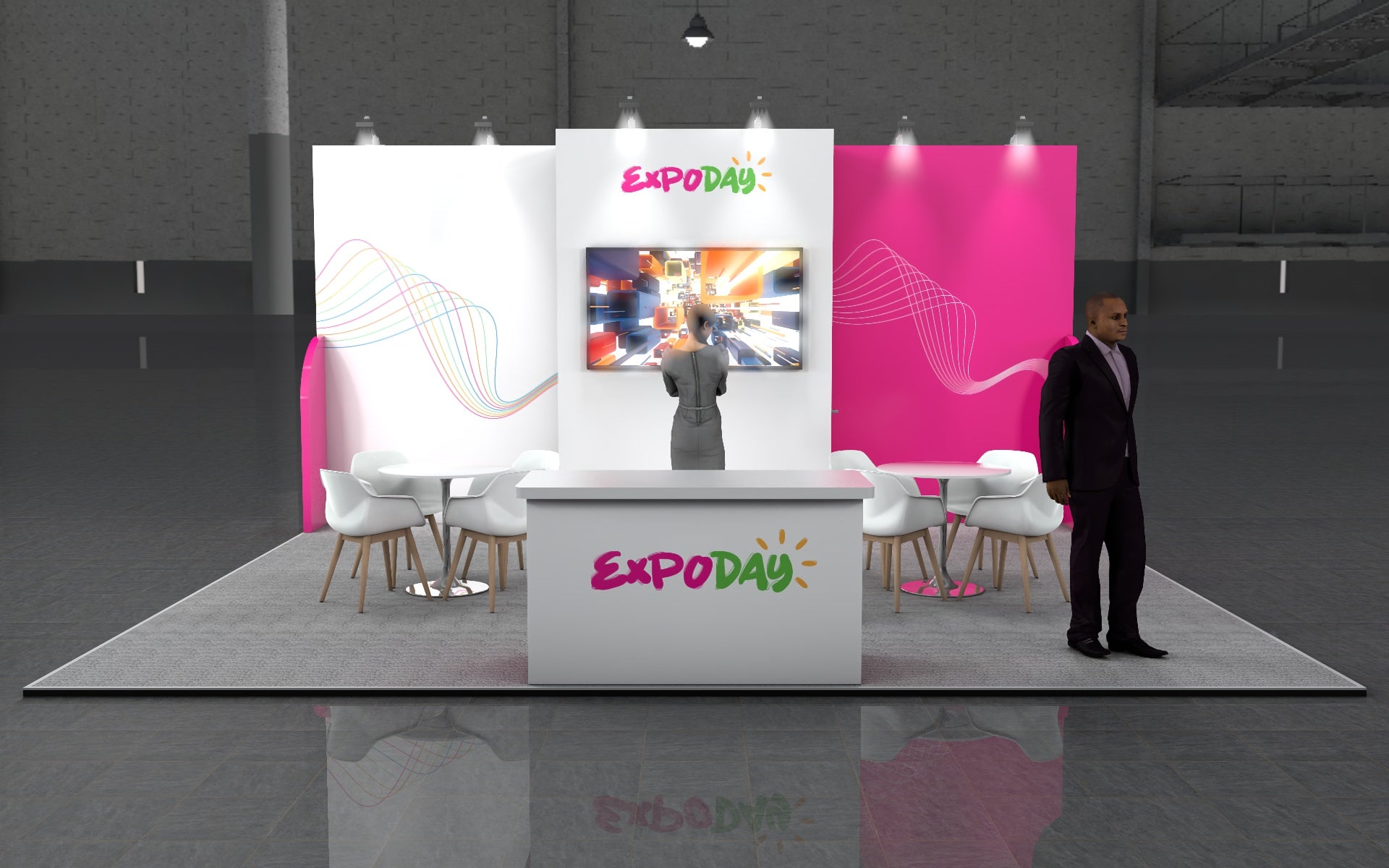 SKYLARK 1 BEMATRIX EXHIBITION STAND