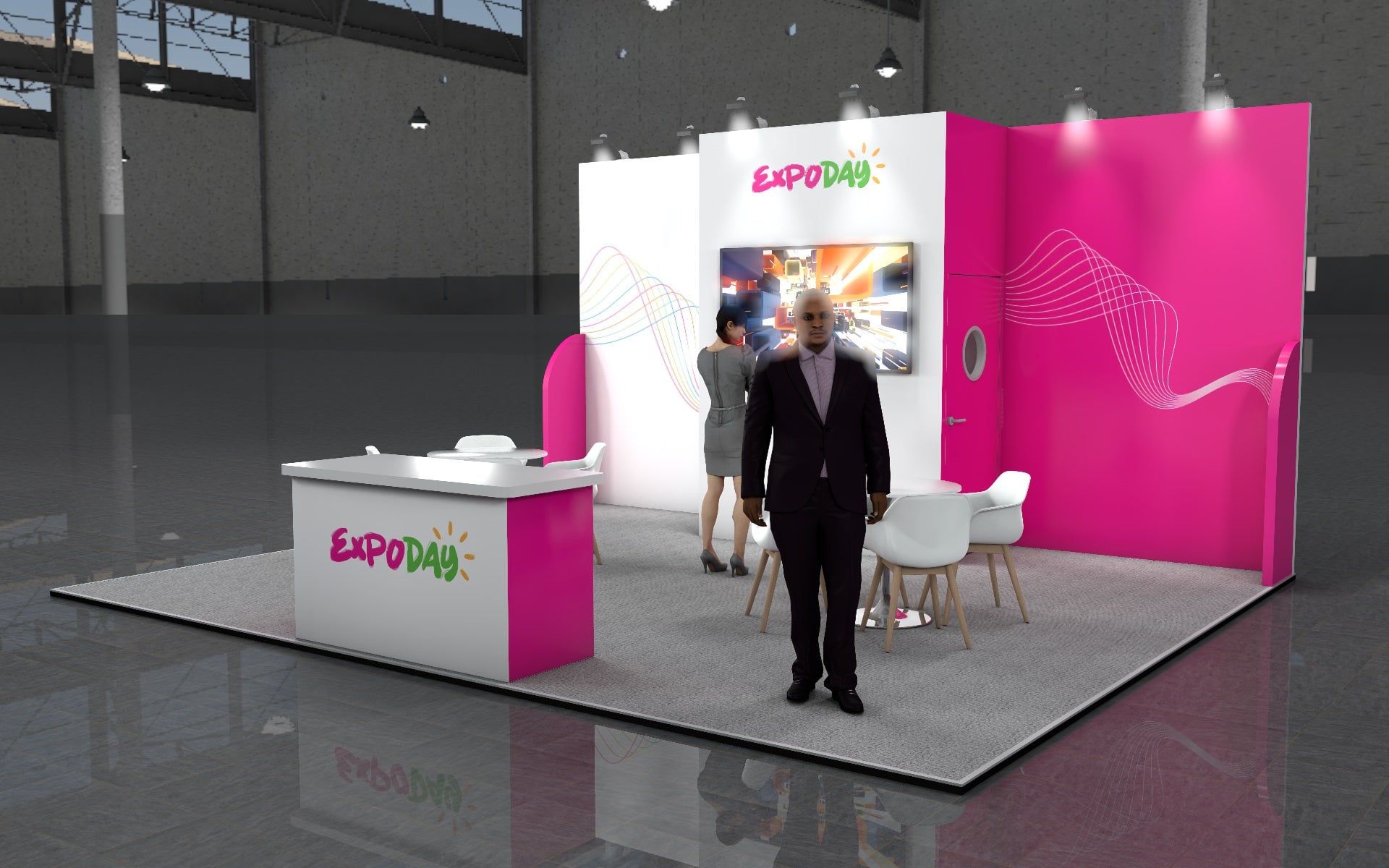 SKYLARK 1 BEMATRIX EXHIBITION STAND