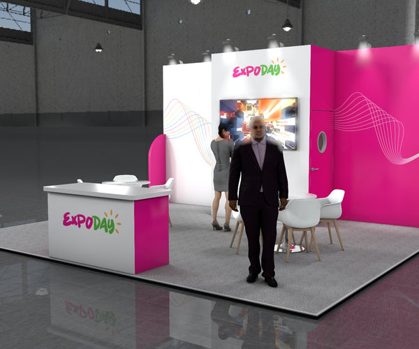 SKYLARK 1 Bematrix Exhibition Stand HIRE