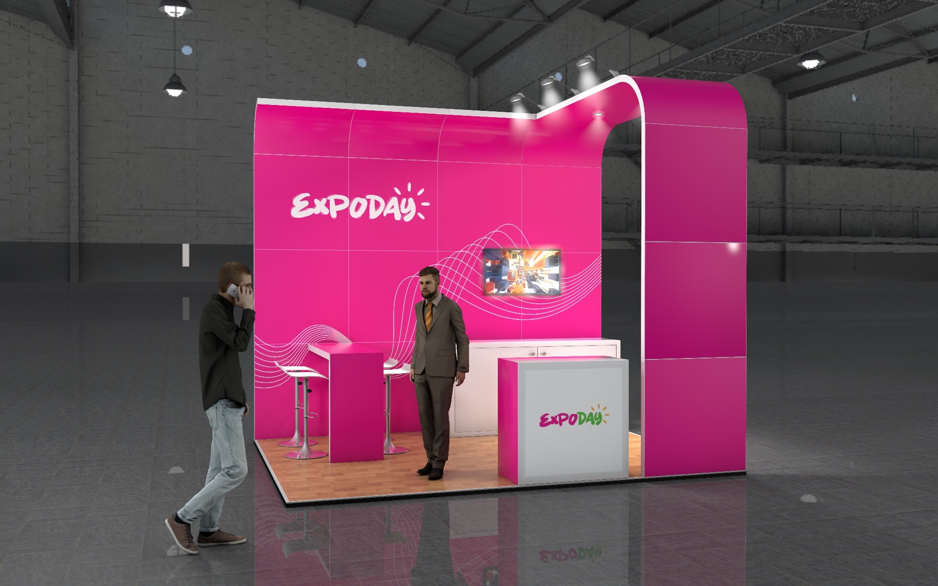 MEADOWLAND 1 BEMATRIX EXHIBITION STAND HIRE