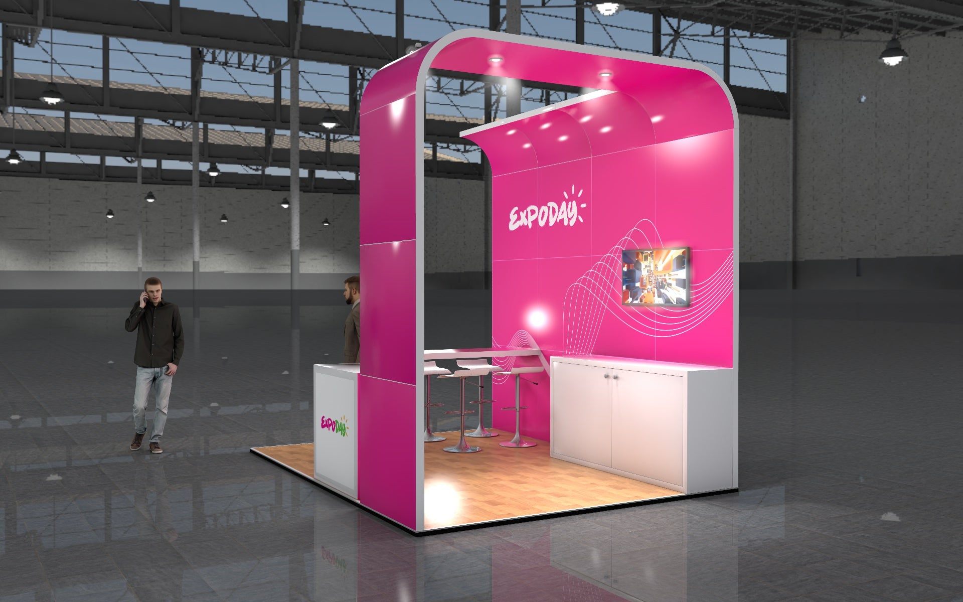 MEADOWLAND 1 BEMATRIX EXHIBITION STAND HIRE