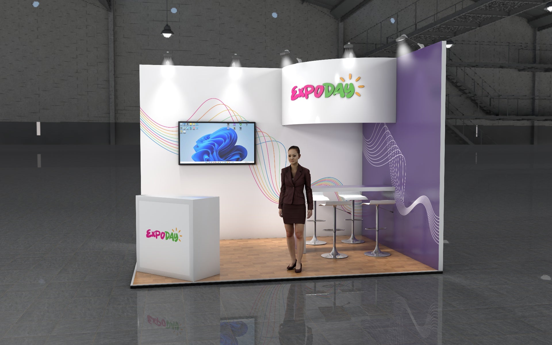 PIPIT 1 BEMATRIX EXHIBITION STAND