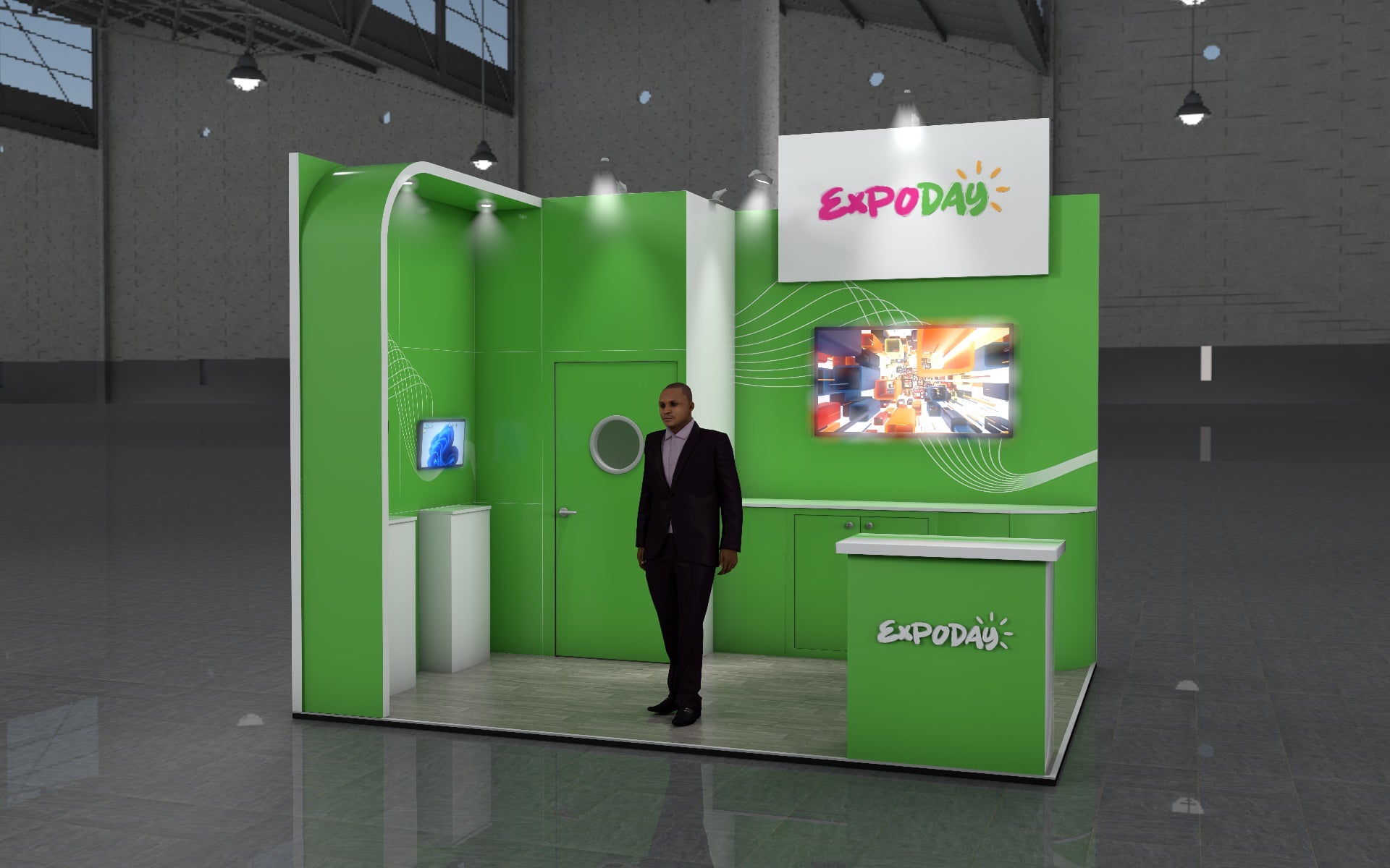 WILLOW 1 BEMATRIX EXHIBITION STAND