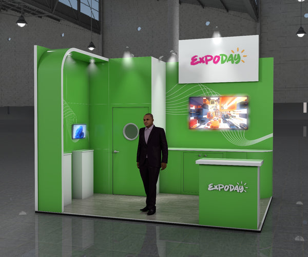 WILLOW 1 BEMATRIX EXHIBITION STAND HIRE