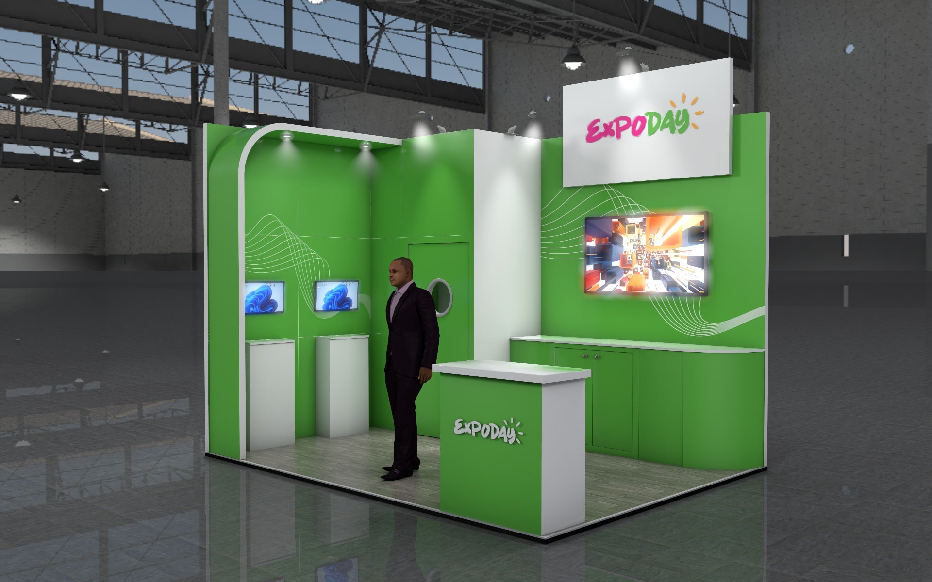 WILLOW 1 BEMATRIX EXHIBITION STAND