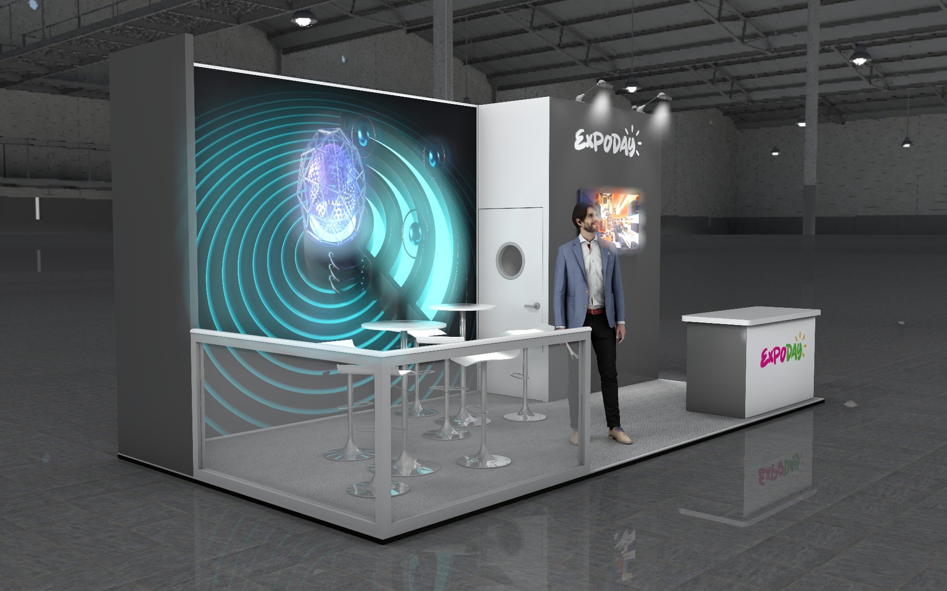 VALE 1 BEMATRIX EXHIBITION STAND HIRE