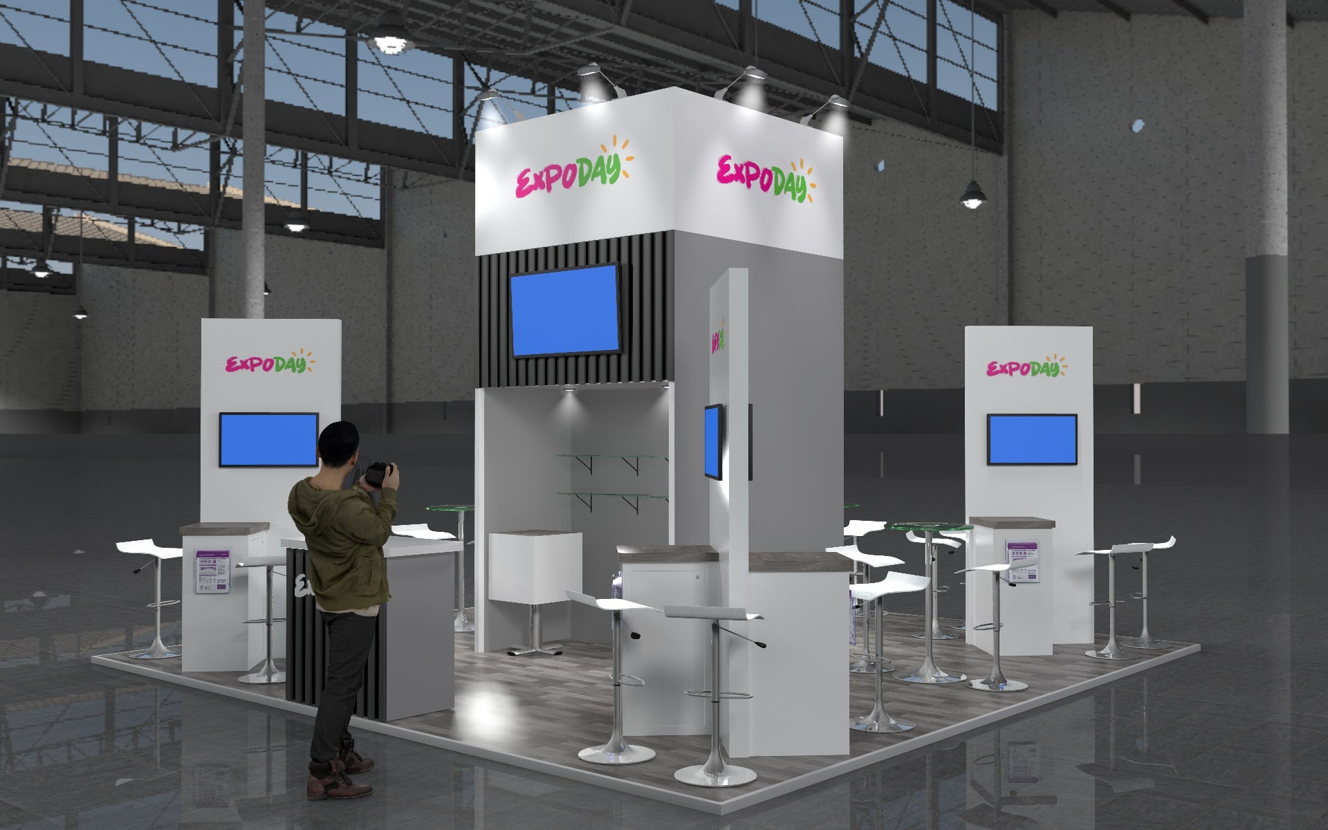 SKYLINE 1 BEMATRIX EXHIBITION STAND