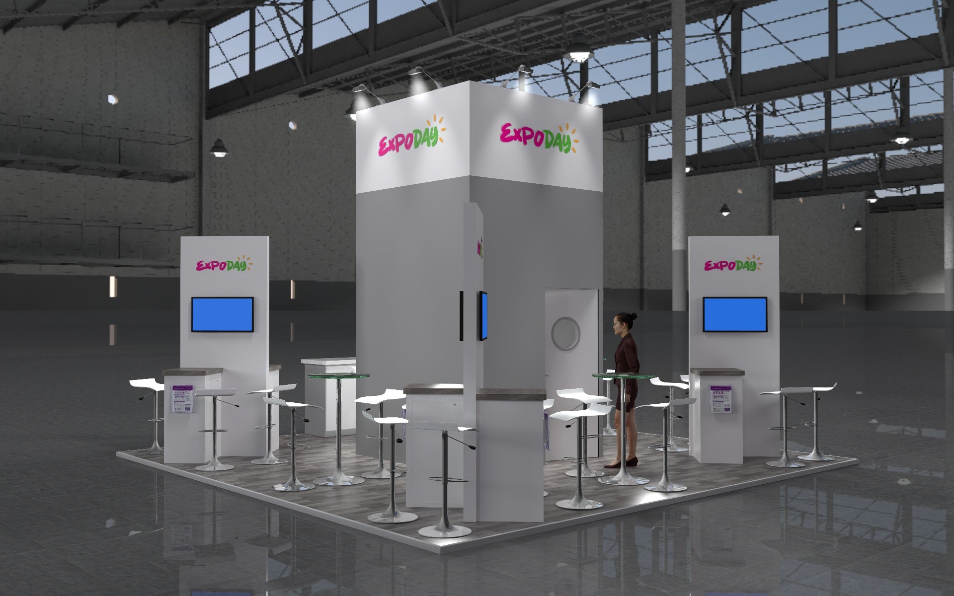 SKYLINE 1 BEMATRIX EXHIBITION STAND