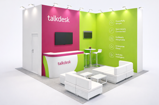any combination modular stand design package exhibition trade stand from ExpoDay